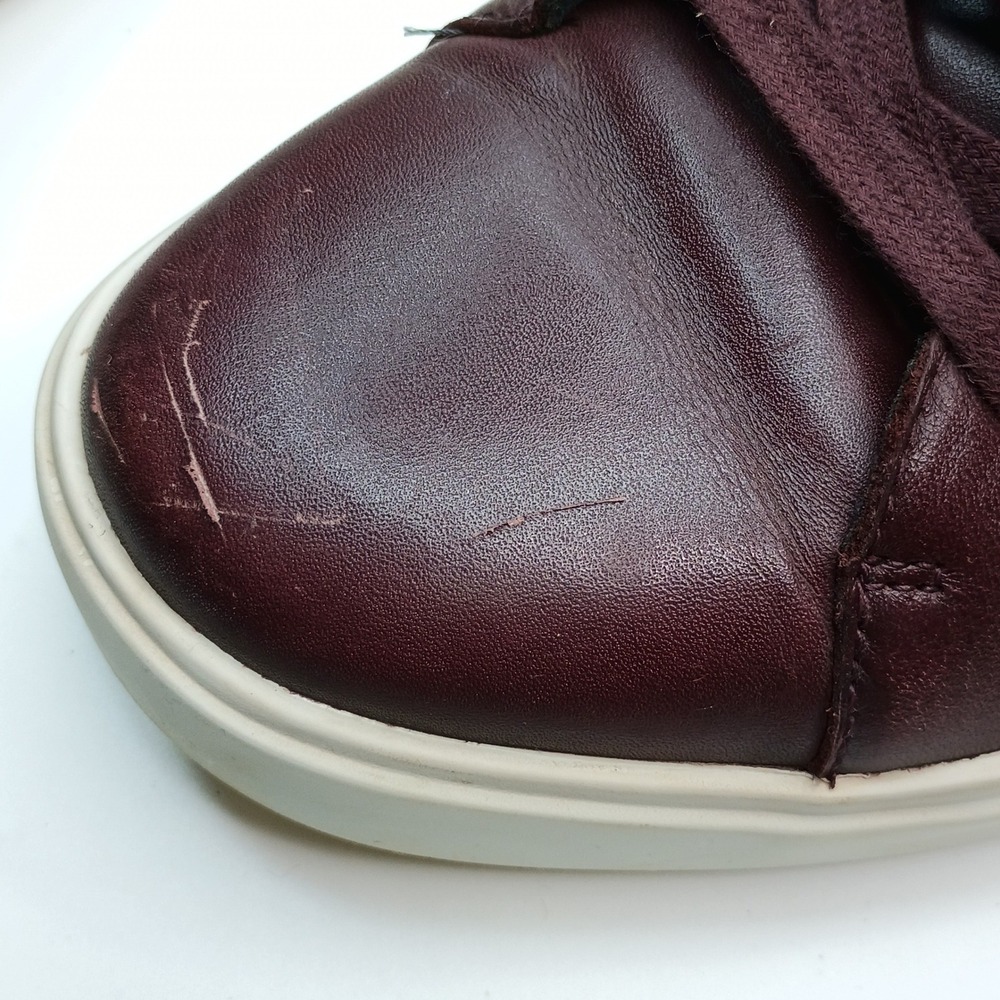 Cole Haan Grand Crosscourt II Mens Burgundy Leather Sneakers C27494 Size 9.5 M - Picture 10 of 11